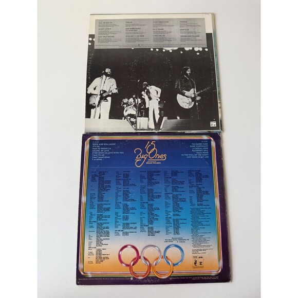 Good Vibrations Best Of The Beach Boys / 15 Big Ones LP Lot VG+ Cleaned - Picture 2 of 11